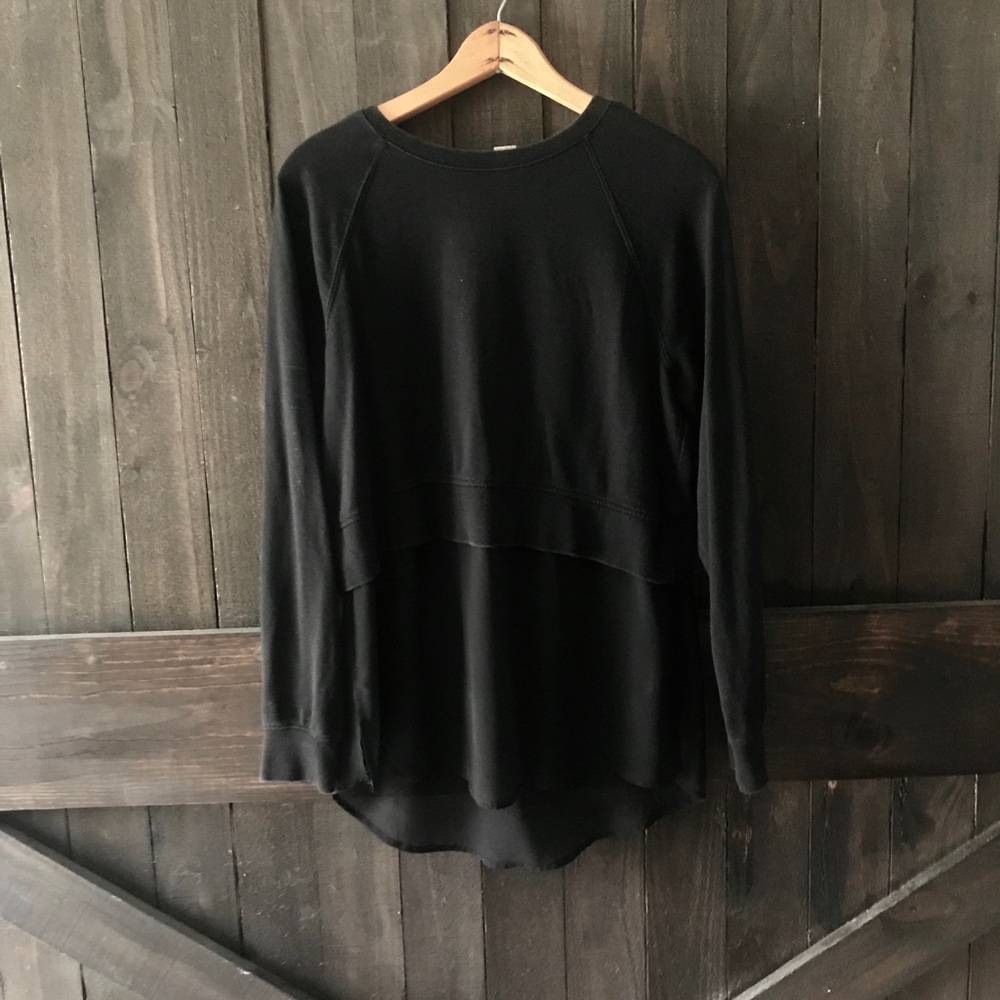 H&M Black sweatshirt.  Size M